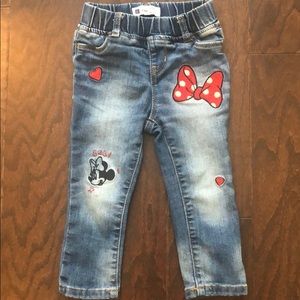 Gap toddler Minnie Mouse Jeans 2T